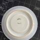 Set of 6 coffee cups and saucers in porcelain