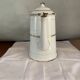 Old enamelled sheet coffee maker