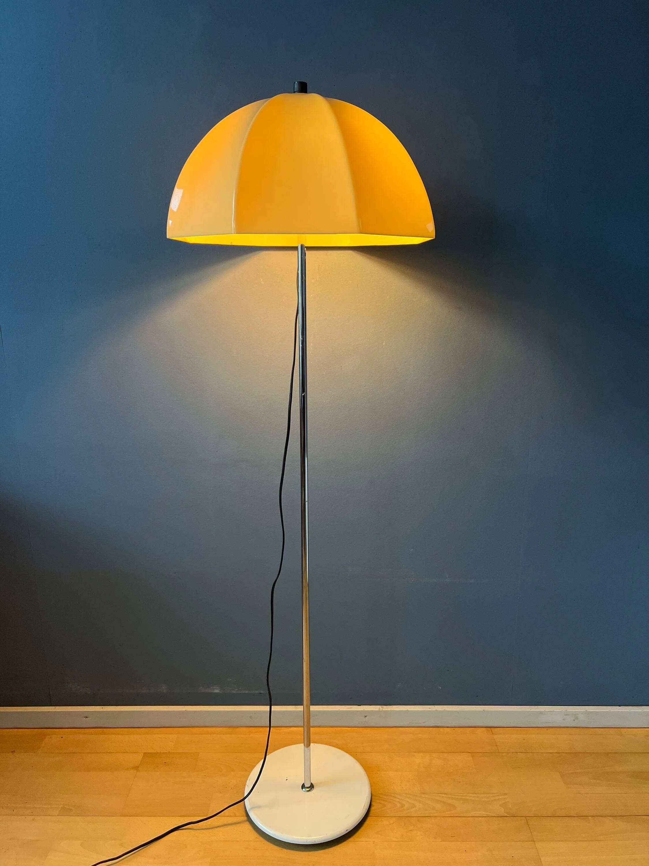 Lampadaire vintage Space Age fleur