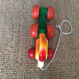 Toy wooden duck