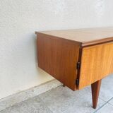 Scandinavian teak row