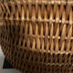 Vintage 70s wicker shopping basket