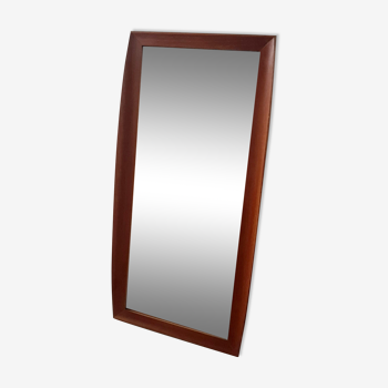Large Scandinavian teak mirror