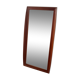Miroir scandinave en teck 74 X 37 cm