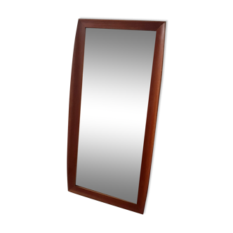 Large Scandinavian teak mirror