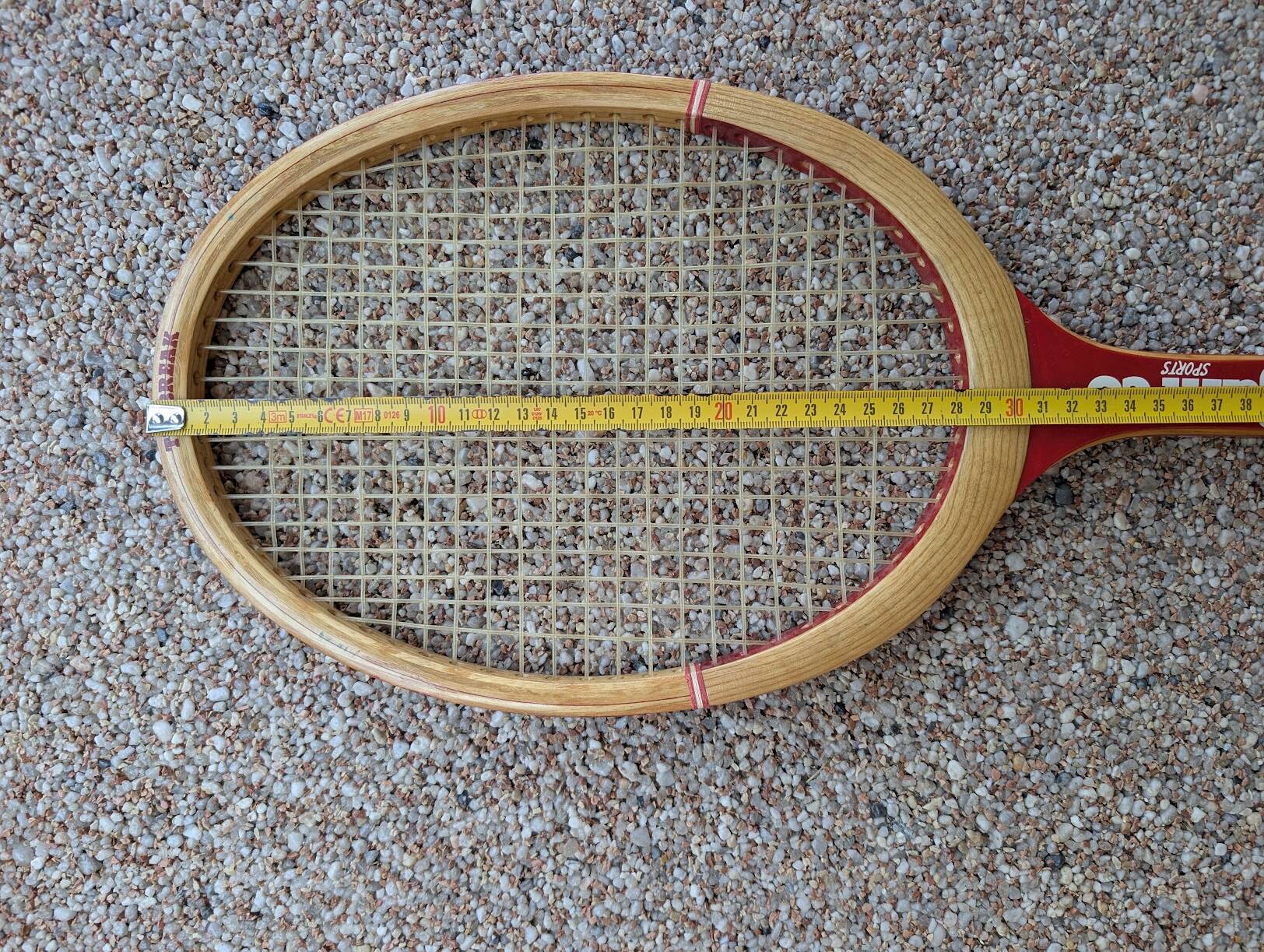 Jam'Co tri-shape tennis racket + leather case