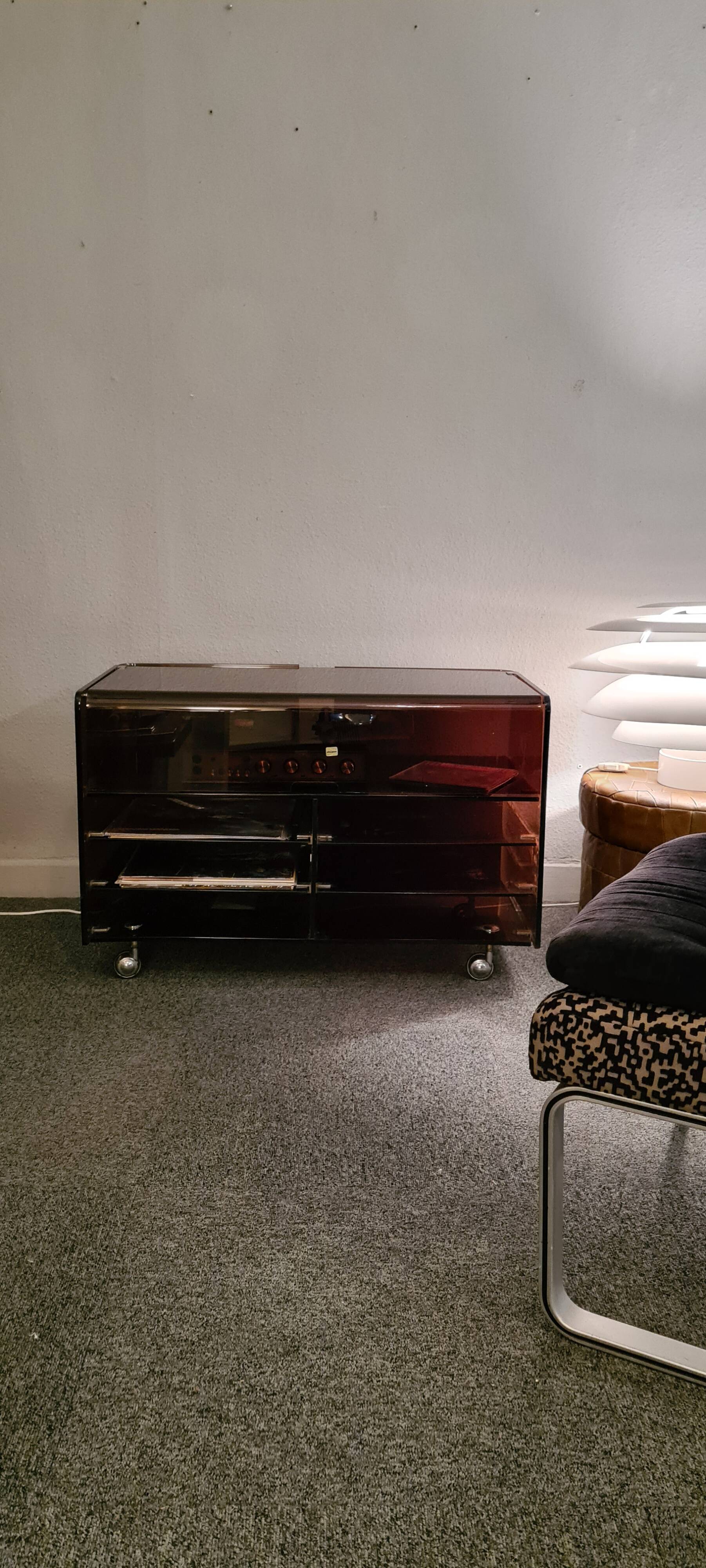 Meuble hifi space age