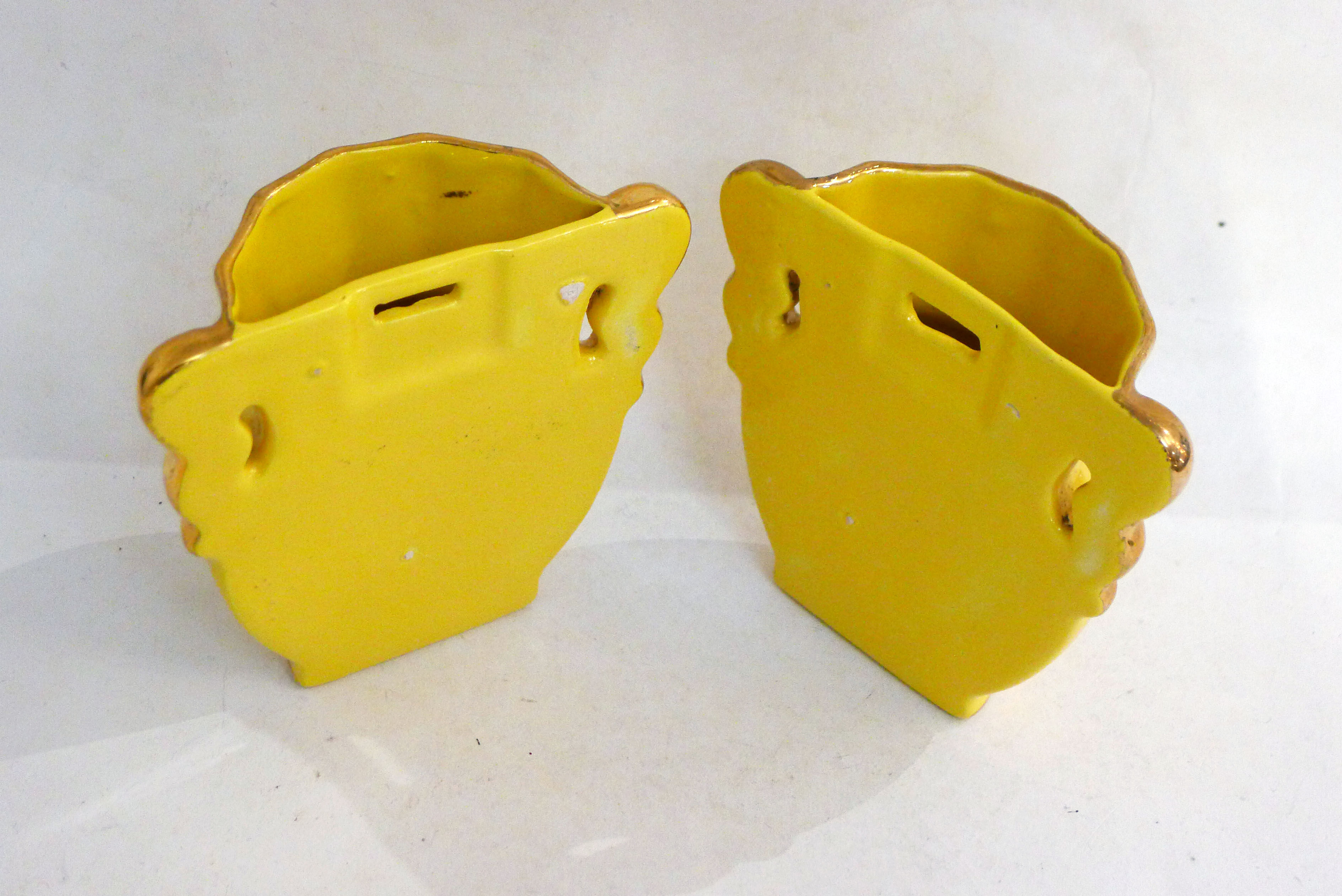 Pair of wall vases 1950'