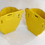 Pair of wall vases 1950'