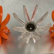 Trio bougeoirs Friedel des années 60