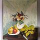 Vintage Oil on Canvas – Still Life
