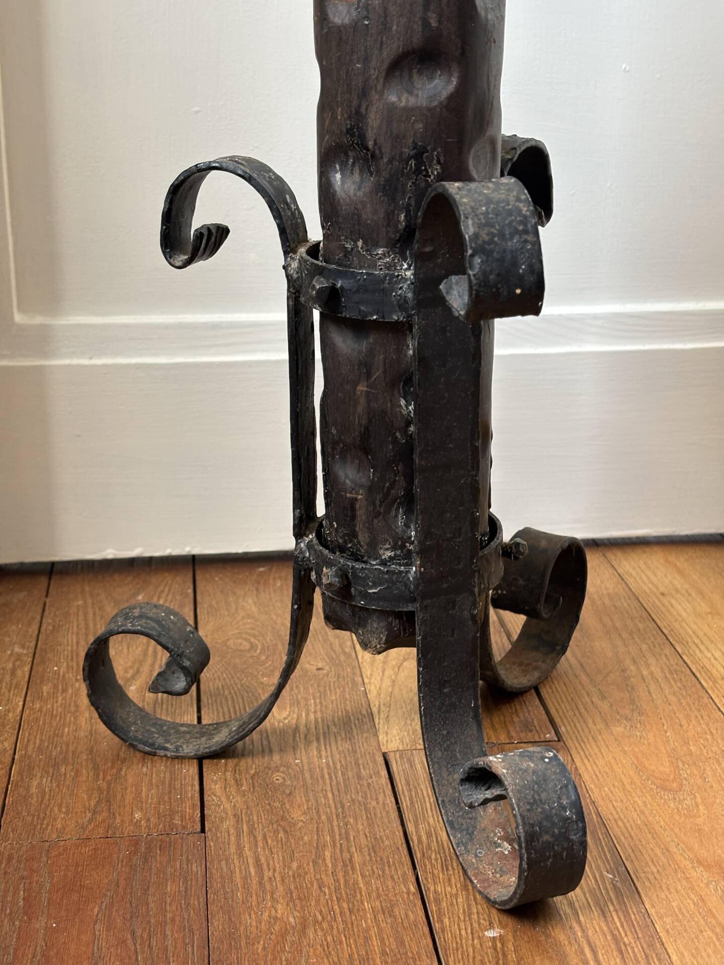 Brutalist candlestick