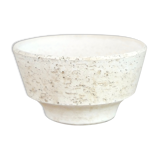 Cache-pot blanc en céramique, années 50