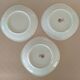 7 sandstone enamel dinner plates Sologne Porcelain