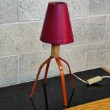 Drevo Humpolec spider table lamp Czechoslovakia 1960