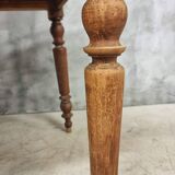 Antique table dining table kitchen table oak 74x120 cm