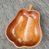 Large wooden catchall: vintage