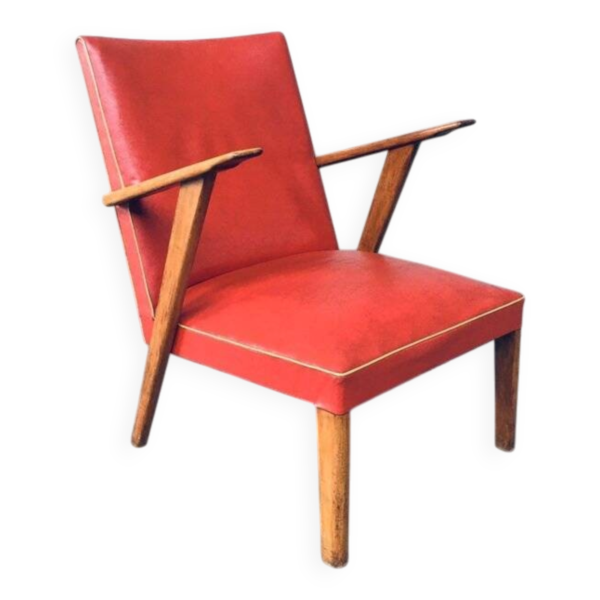 Set of Dutch Lounge Chairs, 1950s