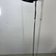 Vintage black metal floor lamp from the 70s