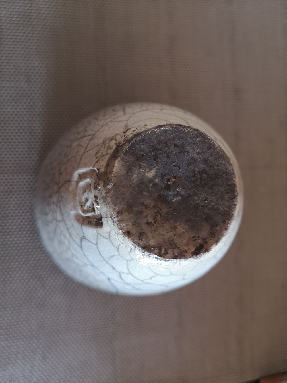 Cache-pot en céramique japonaise Raku