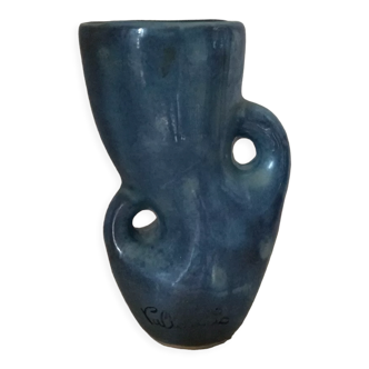 Vallauris ceramic vase 60s