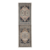 Tapis de couloir turc vintage 59x200 cm
