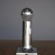 Space Age Chrome Ceiling Lamp by Rolf Krüger for Staff, 1970s