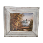Oil painting on canvas