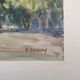 André Duculty (1912-1990) Watercolor on paper "Kaysersberg (Alsace)" Signed lower right