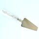 Vintage pie shovel by Streisguth in stainless steel and pearly resin handle
