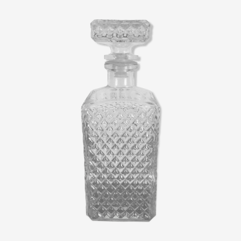 Whisky decanter "diamond" pattern