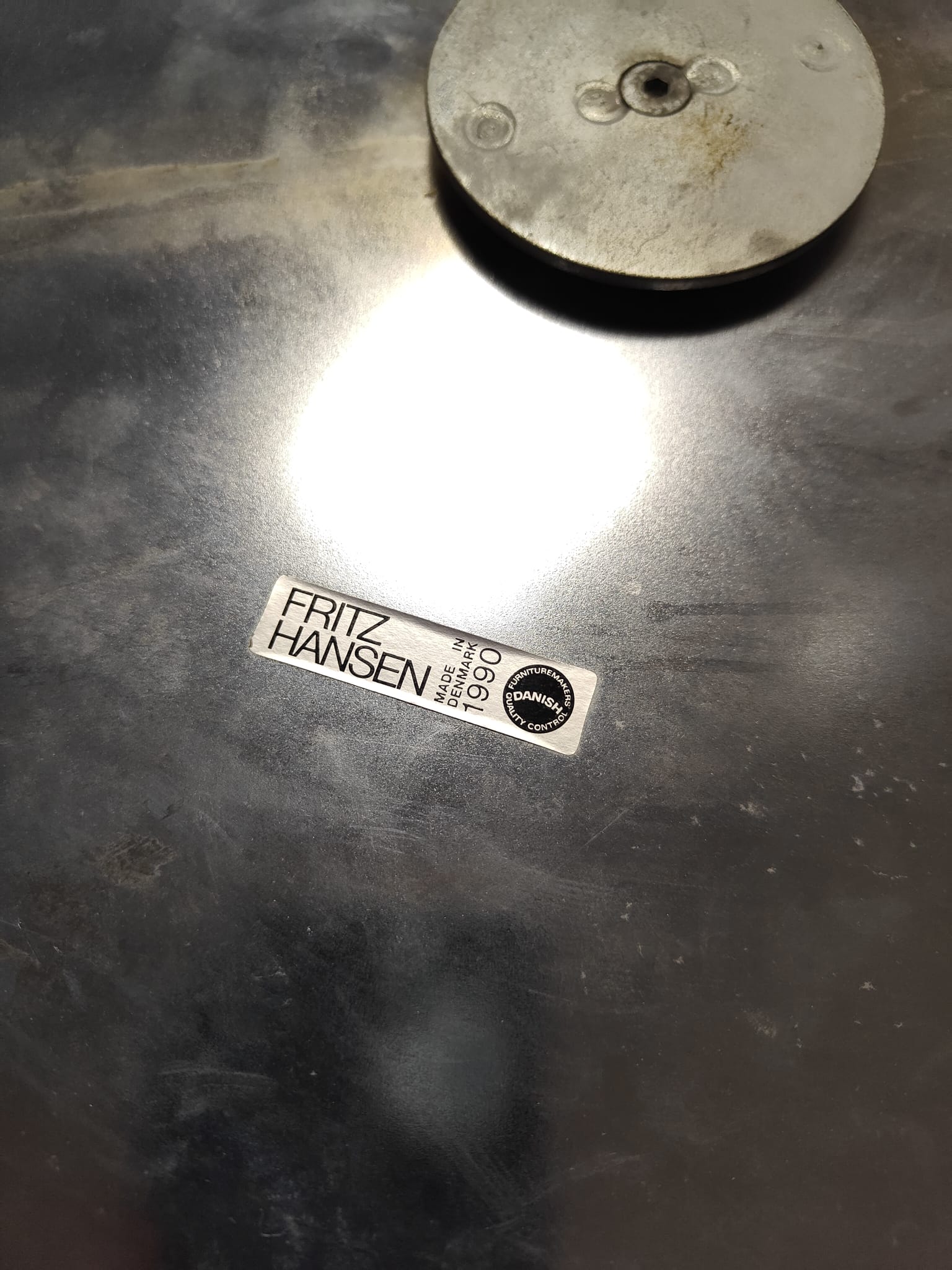 Vintage wire cone easy chair Fritz Hansen Verner Panton