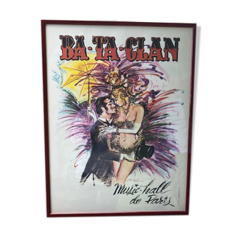 Original vintage posters: Cabaret Bataclan, Folies Bergères, Lido, Moulin Rouge