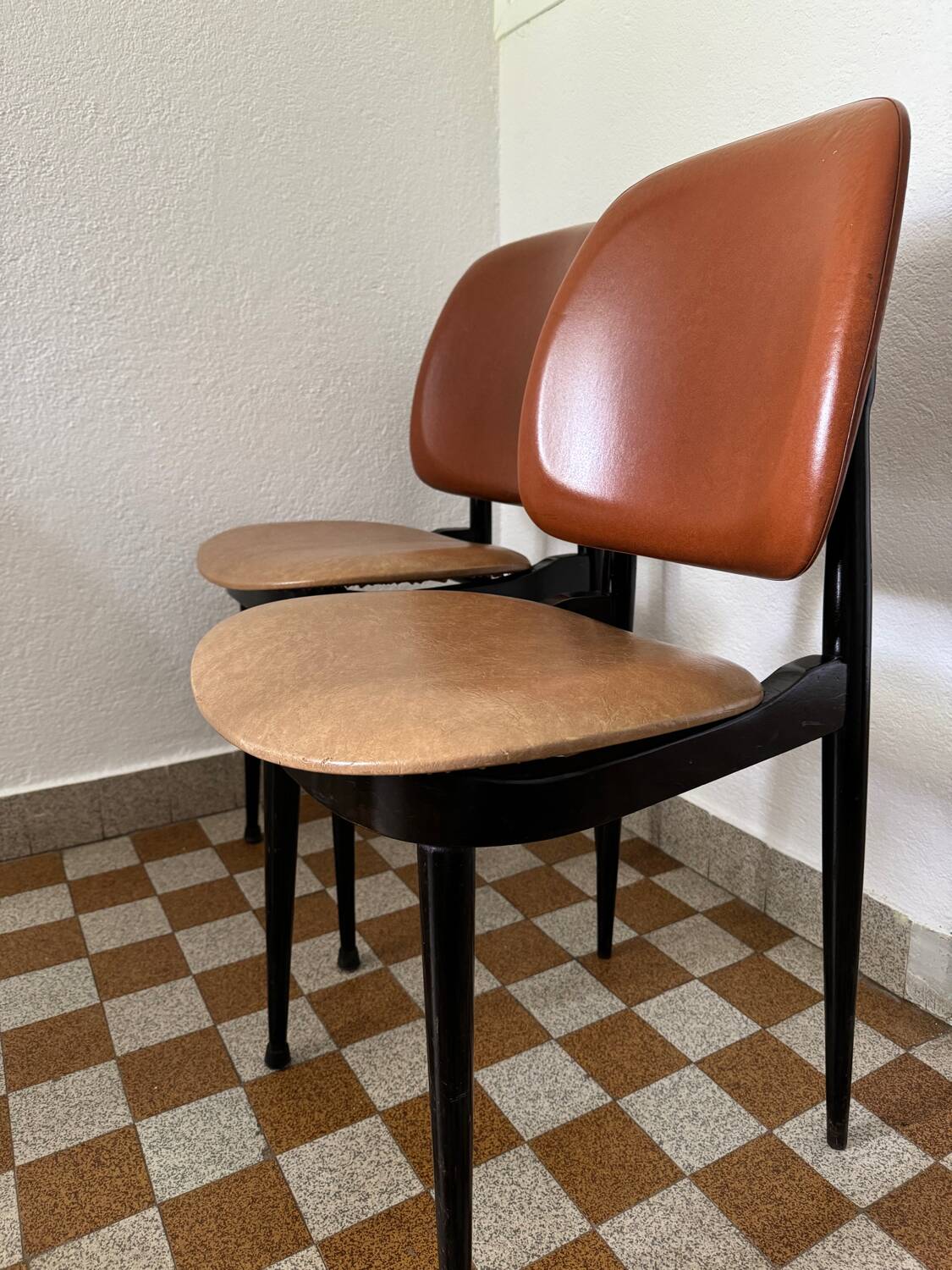Baumann Pegasus chairs from the 60s (X4)