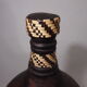 Bouteille ancienne en cuir