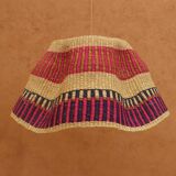 Suspension Panier Bolga Africain fait-main coloré bohème