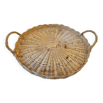 Wicker artisan tray