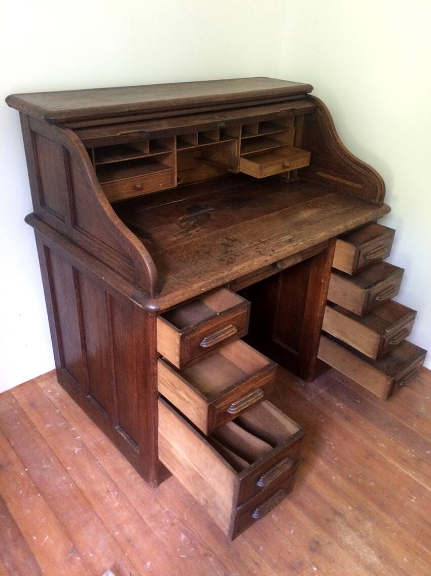 American cylinder desk