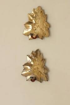 Pair Of Swedish Metal Sconces