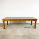Country house wooden dining table