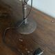Brutalist iron chain table lamp, 1970s