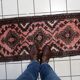 Handmade vintage Uzbek Bukhara runner 1.7' x 4.5' (52cm x 139cm) 1960s - 1С1164