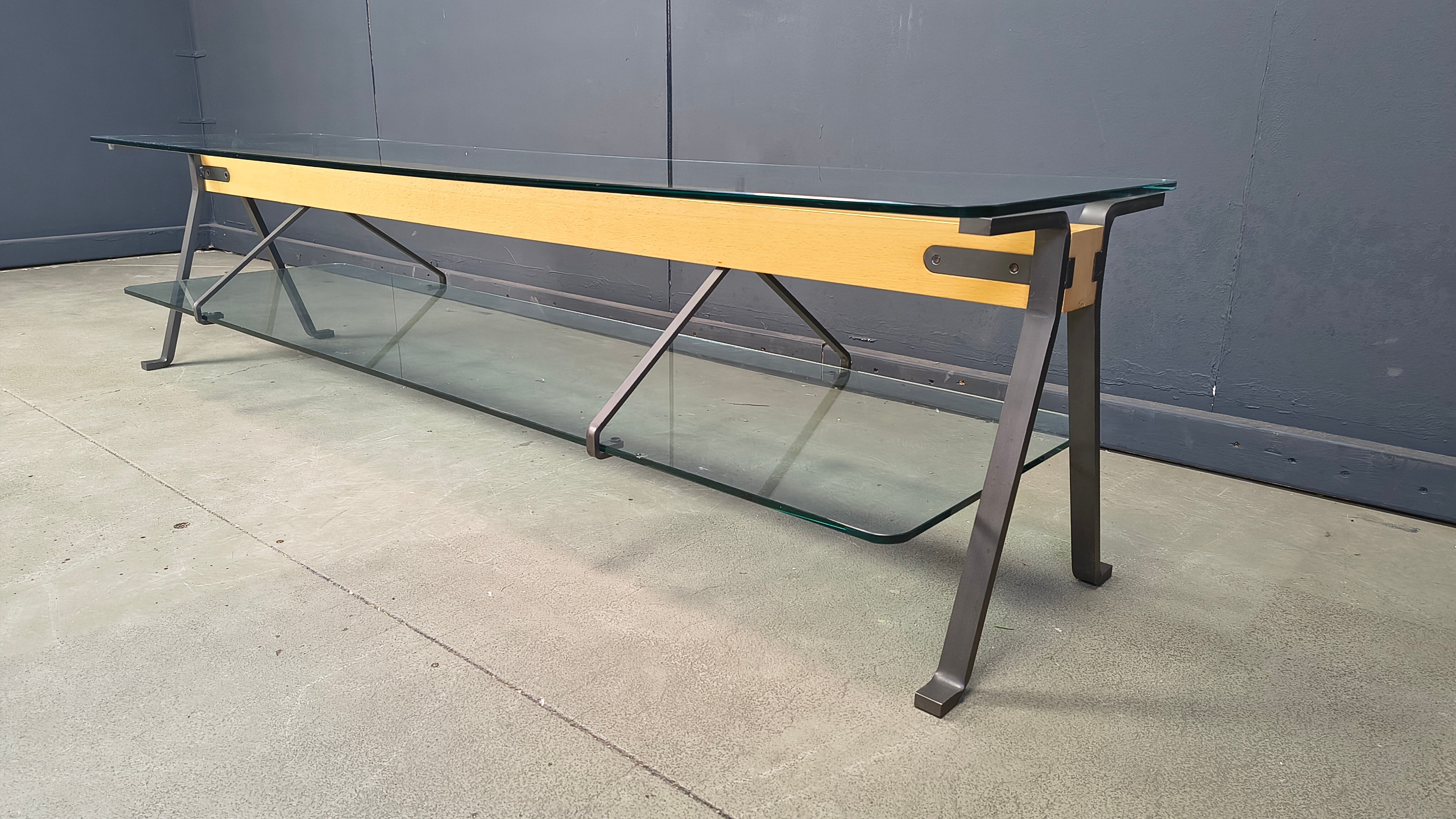 Driade Fratello coffee table by Enzo Mari, 1980s