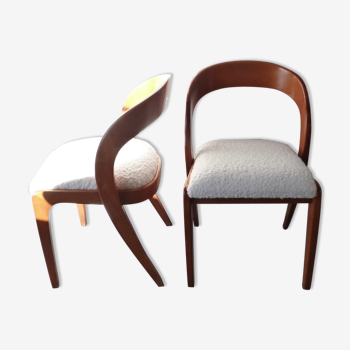 Paire de chaises gondole Baumann