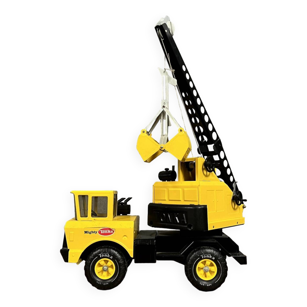 Magnificent vintage toy Tonka crane truck in near new condition