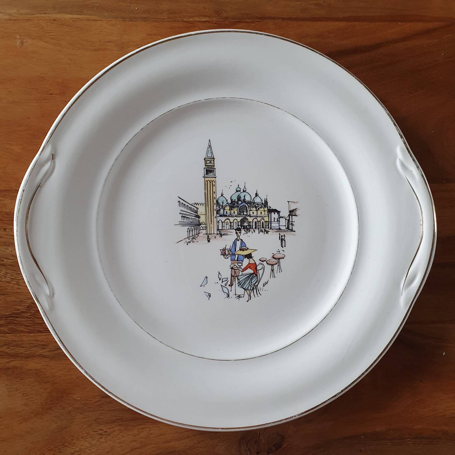 Plat illustré Venise