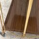 Vintage Golden Folding Table Gerlinol