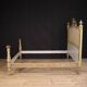 Lacquered Italian double bed in the Louis XVI style from the 20th century