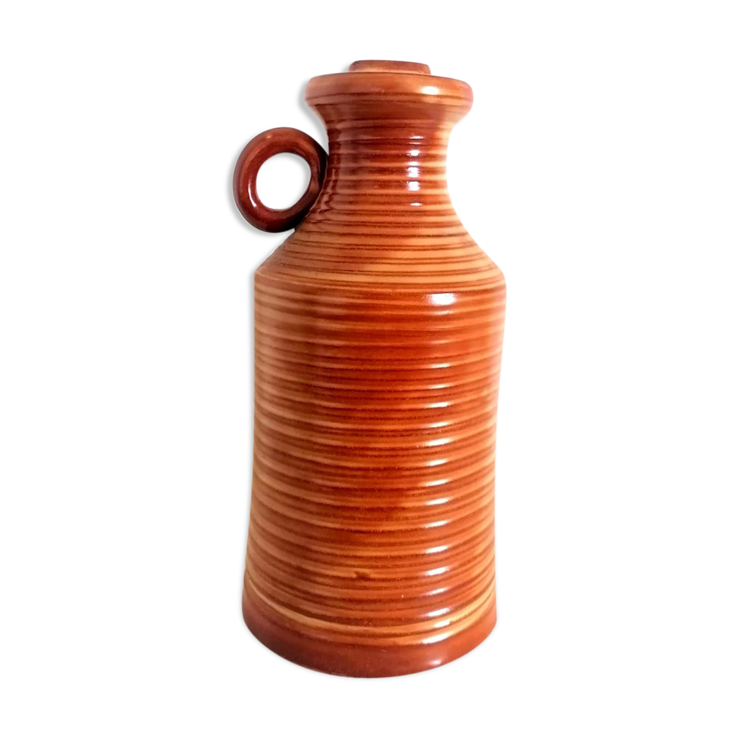 Pottery bottle vase
