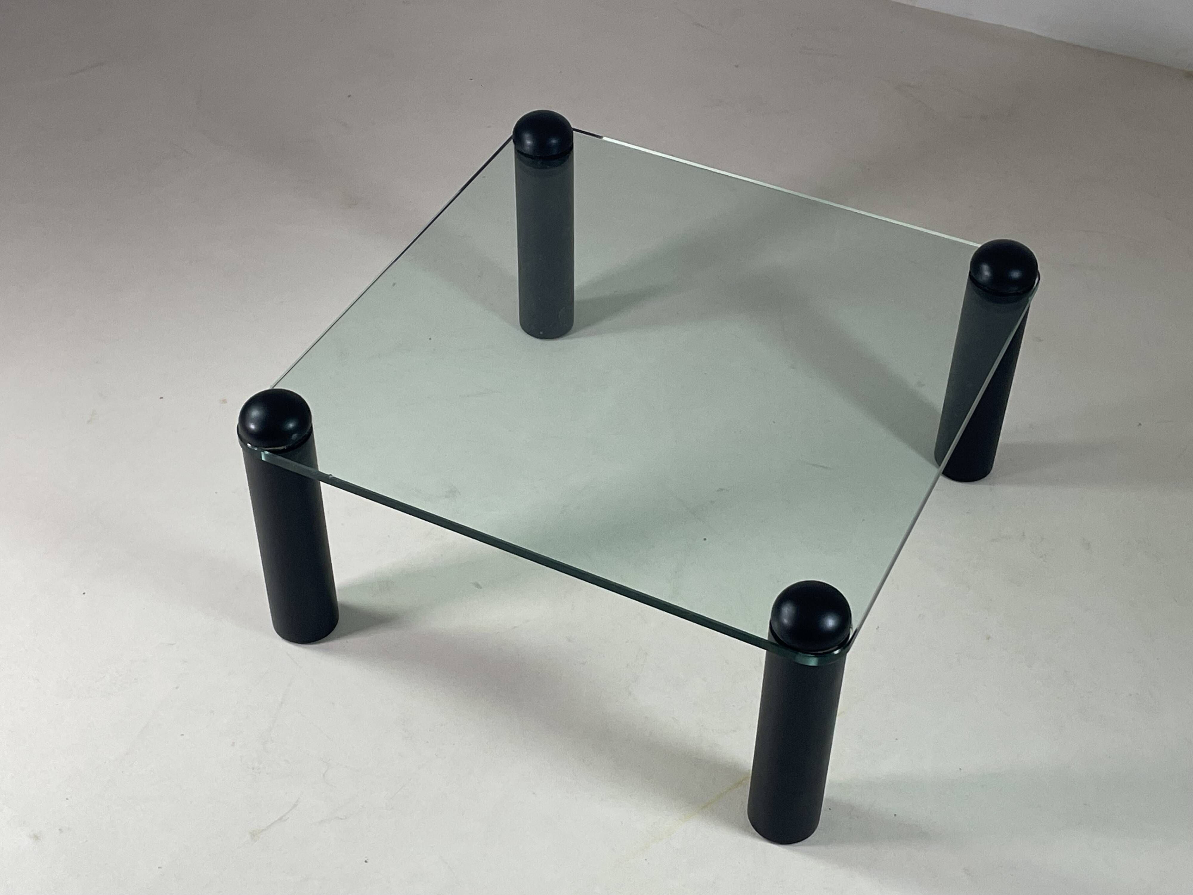 Vintage Ligne Roset coffee table, 1980s